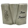 Déco funéraire vase
