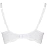Soutien-gorge armature ligne Magnolia BLANC POIS BLEU 100C
