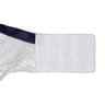 Soutien-gorge armature avec basque ligne orchidée BLANC/BLEU 100C
