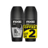 Axe anti-transpirant bille black 2x50 ml