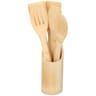 Ensemble 5 ustensiles + pot bambou