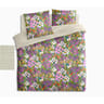 Parure housse de couette 240x220cm  2 taies 63x63cm flora
