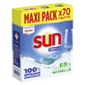 Sun tablettes lave-vaisselle tout en 1 regular 70 lavages 1.155kg