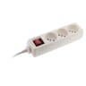 Prodelect bloc 3 prises + interrupteur, 1m de cable