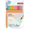 15 Stylos - feutres stabilo point 88 pastel love