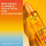 Nuxe sun huile bronzante faible protection spf10 visage et corps 150ml