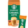 Starbucks soluble caramel latte sticks 5x23g