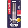 Uni Ball eye fine bleu roller encre liquide écriture moyenne 1+1 offert