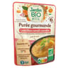 Jardin bio etic purée lentilles corail carotte bio doypack 250g