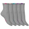5 paires de mi chaussettes Dim GRIS CLAIRE 6IZ 37\41