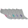 Lot de 5 paires de socquettes courtes femme ECODIM 6IZ GRIS CLAIR CHINE 37\41