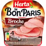 Herta le bon Paris jambon à la broche 4 tranches 140g