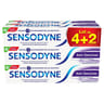 Sensodyne dentifrice soin gencives triple action 4+2 75ml