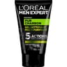 Men expert gel nettoyant multi-purifiant 5 actions charbon 100ml
