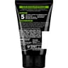 Men expert gel nettoyant multi-purifiant 5 actions charbon 100ml