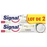 Signal dentifrice Integral 8 nature Elements coco blancheur 75ml x2