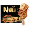 Nuii 4 bâtonnets caramel white chocolate & texan pécan 264g