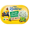 La Laitière bac menthe chocolat copeaux de chocolat noir 490g