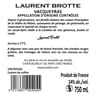Vacqueyras Rouge Laurent Brotte 14% Vol. 75 cl