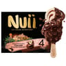 Nuii 4 bâtonnets noisettes d'Italie grillées & chocolat au lait 272g