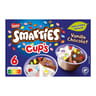 Smarties cup's vanille chocolat 6x39g