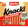 Herta knacki original conservation sans nitrite x10 350g