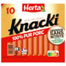 Herta knacki original conservation sans nitrite x10 350g