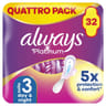 Always platinum day & night taille 3 serviettes avec ailettes x32