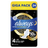 Always ultra serviettes secure night taille 4 ailettes x24