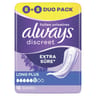 Always discreet incontinence serviettes vp long plus x16
