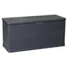 Coffre de rangement 280l coloris gris