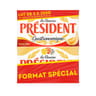 Président beurre gastronomique doux plaquette lot 2x250g format spécial