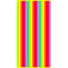 Drap de plage velours jacquard stripes sunny 75x150cm 400g/m