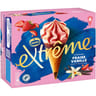 Extrême 6 cônes fraise vanille 720ml 426g