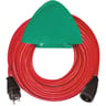 Brennenstuhl rallonge rouge 15m H05VV-F avec support mural