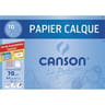 Canson lot de 1 pochette a4 calque + 1 pochette a4 millimétre