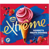 Extrême 6 cônes framboise cassis fraise 720ml 438g