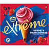 Extrême 6 cônes framboise cassis fraise 720ml 438g