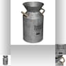 Pot deco zinc d21xh37cm