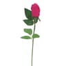 Rose bouton velours artificielle rose