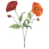 Coquelicot artificiel orange