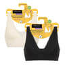 Brassière dentelle bretelles larges ligne Lingerie Le bourget D54 BLANC NACRE T5-6