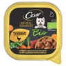 Cesar natural goodness bio barquette terrine pour chien adulte au poulet 100g