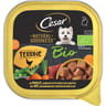 Cesar natural goodness bio barquette terrine pour chien adulte au poulet 100g