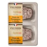 Prunier pâté de campagne traditionnel barquette sécable 2x50g