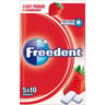 Freedent chewing-gum sans sucres menthe fraise 5x10 - 70g