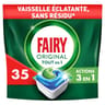 Fairy tout en 1 vaisselle automatique original x 35 capsules