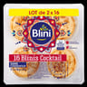 Blini lot de 2 x 16 blinis cocktail 270g maxi pack
