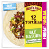 Old el paso tortillas blé nature  format familial  x12 480g