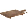 Plateau en bois sur pieds